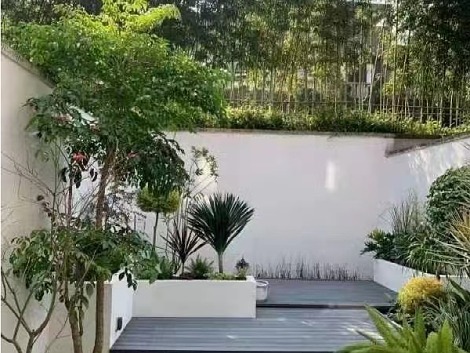華陰塑木地板工程案例